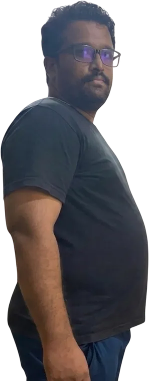 Before: client side view at the start of their nutrition plan